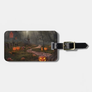 ハロウィン - ハロウィンの前夜に ラゲッジタグ