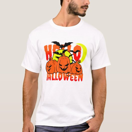 ハロウィン ハロー Tシャツ (正面)