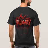 ハロウィン+ハヴォック / スプーキーシーズンTシャツ Tシャツ (裏面)