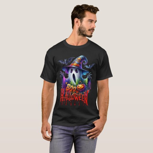 ハロウィン+ハヴォック/ホラーシーズンTシャツ Tシャツ (正面フル)