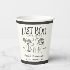 ハロウィン・バチェラー・パーティー Last Boo Before I Do 紙コップ