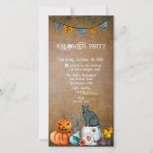 ハロウィン バックヤード パーティー シーズンカード (正面)