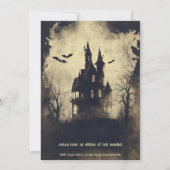 ハロウィン・バッシュ！ハローウィンパーティ招待状 招待状 (裏面)