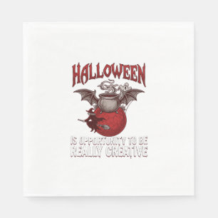 ハロウィン バット 羽 ウィング ケトル 飛行 魔法使い ゴースト スタンダードランチョンナプキン