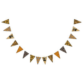 ハロウィン·バンティング。 バンティングフラッグ