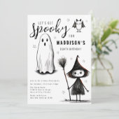 ハロウィン・バースデーパーティーをしよう 招待状 (スタンド正面)