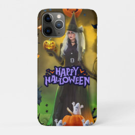 ハロウィン・バースデー招待状 Spooktacular iPhone 11 Proケース