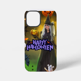 ハロウィン・バースデー招待状 Spooktacular iPhone 12 Miniケース