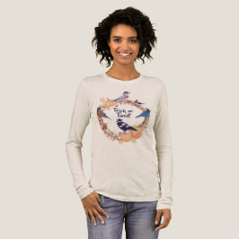 ハロウィン バードウォッチング Trick or Tweet トライブレンドＴシャツ