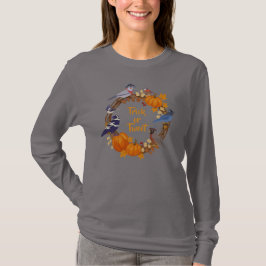 ハロウィン バードウォッチング Trick or Tweet Tシャツ
