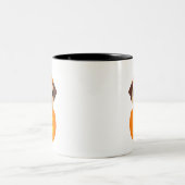 ハロウィン パグキン コーヒーマグ ツートーンマグカップ (中央)
