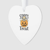 ハロウィン・パグ オーナメント (正面)