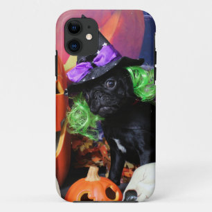 ハロウィン-パグ-デイジーMae iPhone 11 ケース
