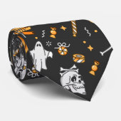 ハロウィン パターン 2 ネクタイ (ロール)