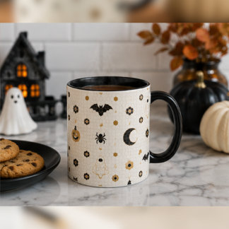 ハロウィン パリジャン ビストロ モザイクタイル コーヒー マグカップ