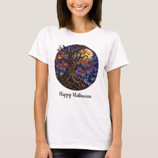 ハロウィン パンプキンツリー Tシャツ