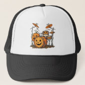 ハロウィン・パンプキンドラムセット キャップ (正面)