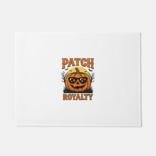 ハロウィン パンプキンパッチ ヴィンテージ ジャックオーランタン Tシャツ ドアマット