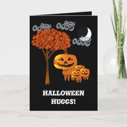 ハロウィン・パンプキンヘッズ カード (正面)