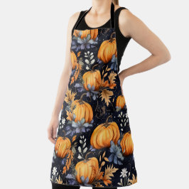 ハロウィン・パンプキン柄エプロン エプロン