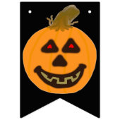 ハロウィン パンプキン ガーランド バナー (第1の旗)
