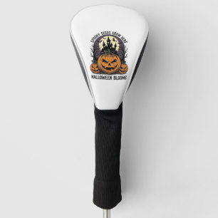 ハロウィン パンプキン キャッスル ヴィンテージ スプーキー Tシャツ_1 ゴルフヘッドカバー