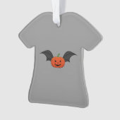 ハロウィン・パンプキン・コウモリ オーナメント (正面)