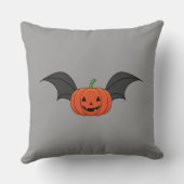 ハロウィン・パンプキン・コウモリ クッション (裏面)