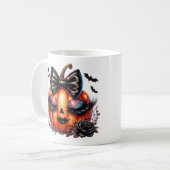 ハロウィン パンプキン コーヒーマグカップ (正面左)