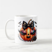 ハロウィン パンプキン コーヒーマグカップ (左)
