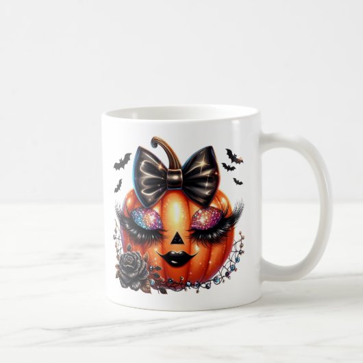 ハロウィン パンプキン コーヒーマグカップ (右)