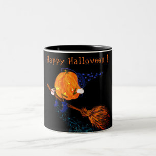 ハロウィン パンプキン コーヒーマグ ツートーンマグカップ