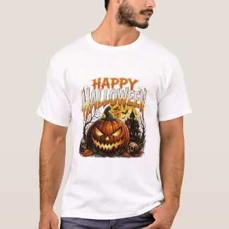ハロウィン パンプキン スプーキー Tシャツ