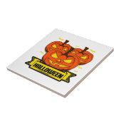 ハロウィン パンプキン タイル (側面)