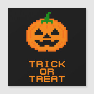 ハロウィン パンプキン - トリック オア トリート マグネット カード