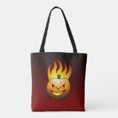 ハロウィン パンプキン トートバッグ (裏面)