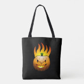 ハロウィン パンプキン トートバッグ (裏面)