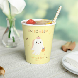ハロウィン パンプキン ブー パーティー ペーパーカップ