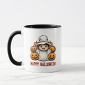 ハロウィン パンプキン マグ (左)