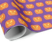 ハロウィン パンプキン ラッピングペーパー (ロールコーナー)