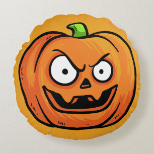ハロウィン パンプキン 丸型クッション 3