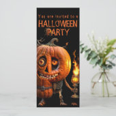 ハロウィン パンプキン 招待状 (スタンド正面)