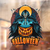 ハロウィン・パンプキン・死神 ウィンドウサイン (シート2)