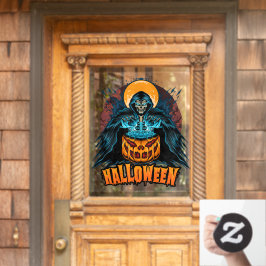 ハロウィン・パンプキン・死神 ウィンドウサイン
