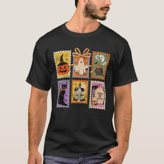 ハロウィン パンプキン 猫 おばけ ドクロ コケット リボン 女子 Tシャツ