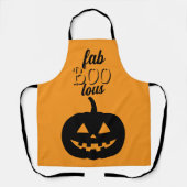 ハロウィン パンプキン FAB BOO LOUS エプロン (正面)