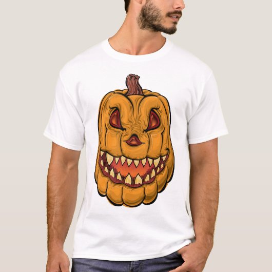 ハロウィン パンプキン Tシャツ (正面)