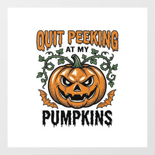 ハロウィン パンプキン Tシャツ ヴィンテージ風 ジョーク_1 ウィンドウサイン