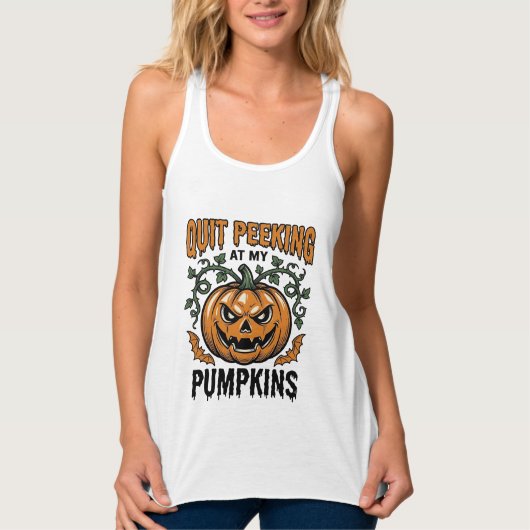 ハロウィン パンプキン Tシャツ ヴィンテージ 彫刻 ジョーク_1 (正面)