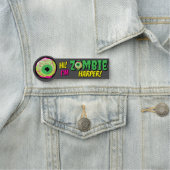 ハロウィン パーソナライズド おもしろ "Hi I'm Zombie" 名札 (インサイチュ)